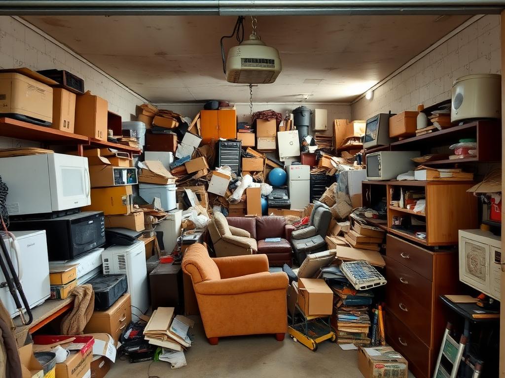 Garage Cleanout before
